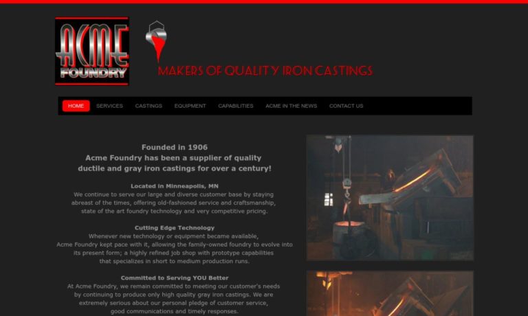 high quality custom iron casting foundry company