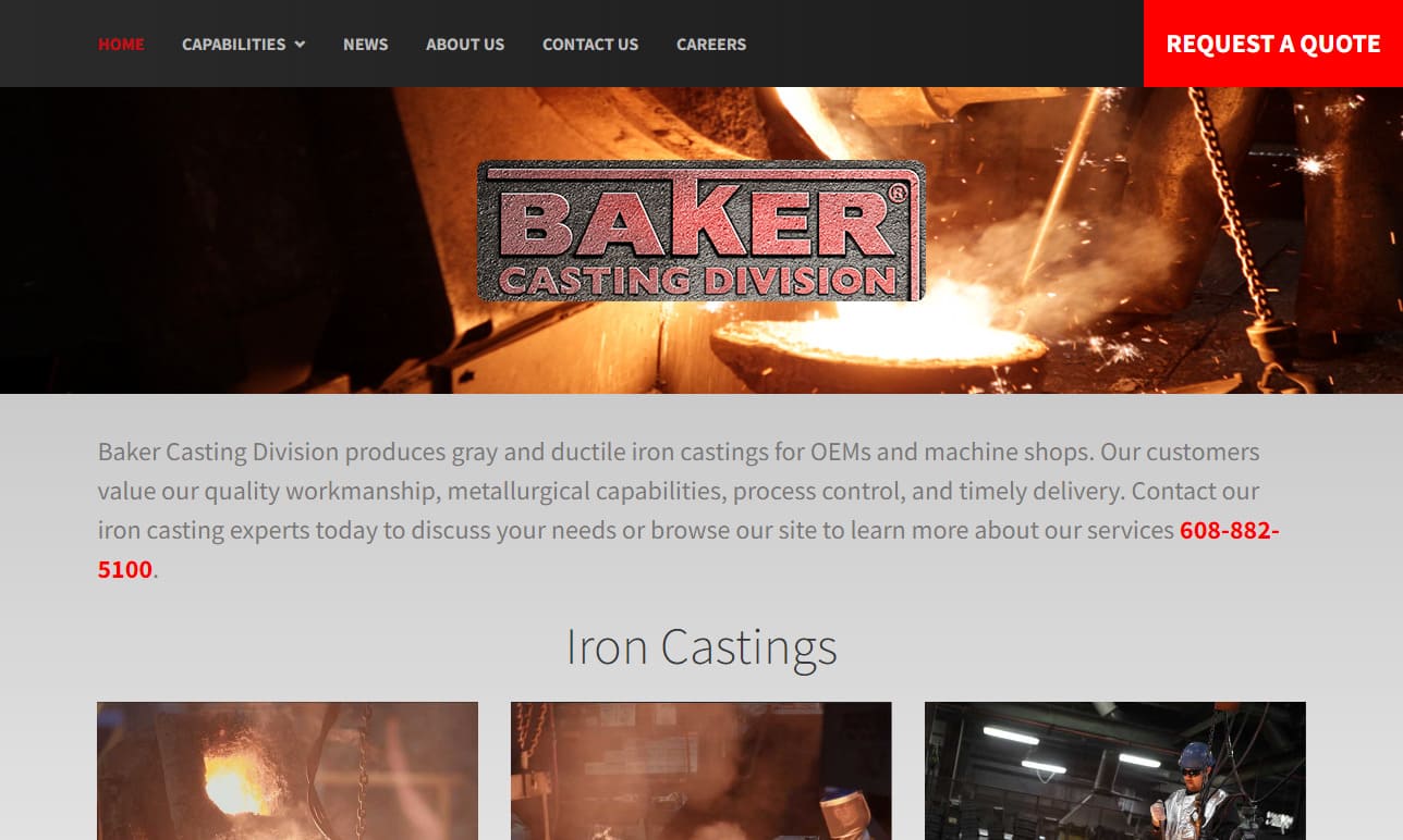 Baker Casting Division Baker Casting Division